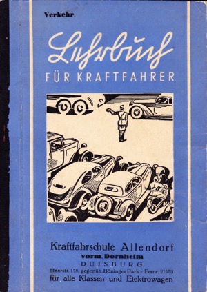 Lehrbuch für Kraftfahrer 1941