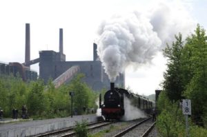 Zeche Zollverein und Museumszug