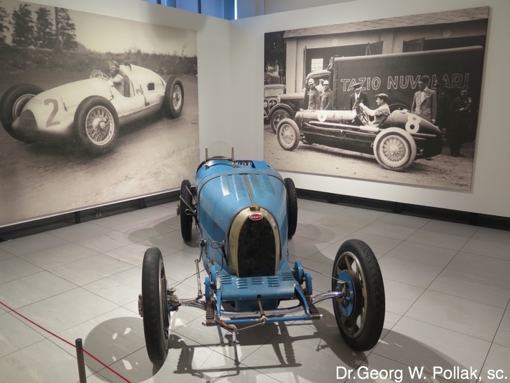 Nuvolaris Rennwagen Bugatti Typ 35