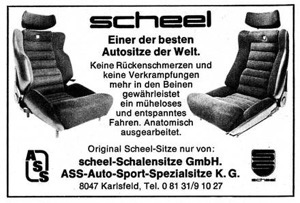 Scheel Schalensitze