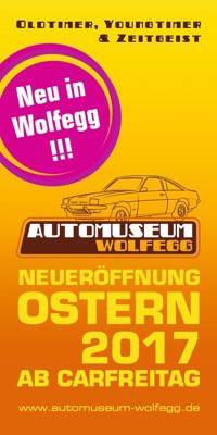 Flyer Automuseum Wolfegg