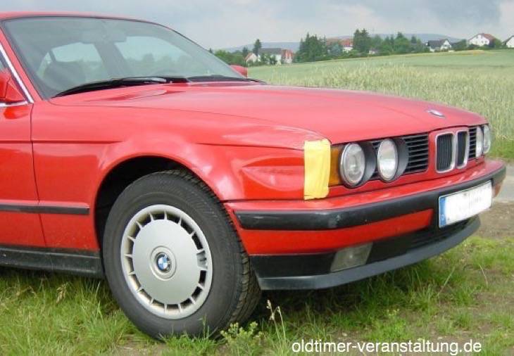 BMW 520i Unfall