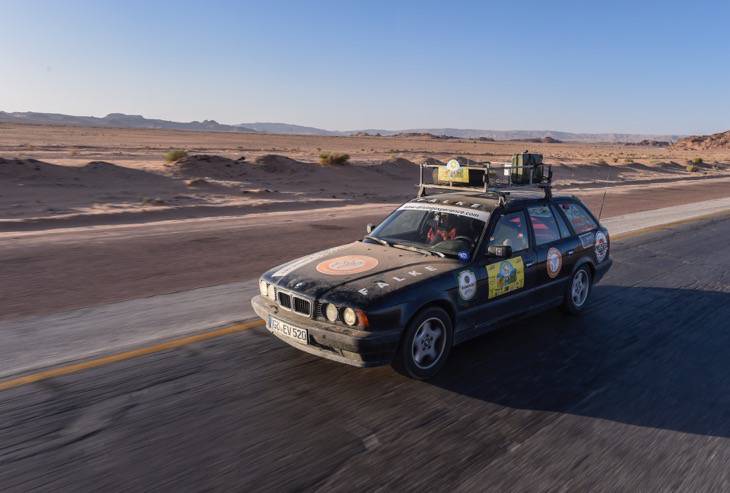 BMW 520i Touring in Jordanien