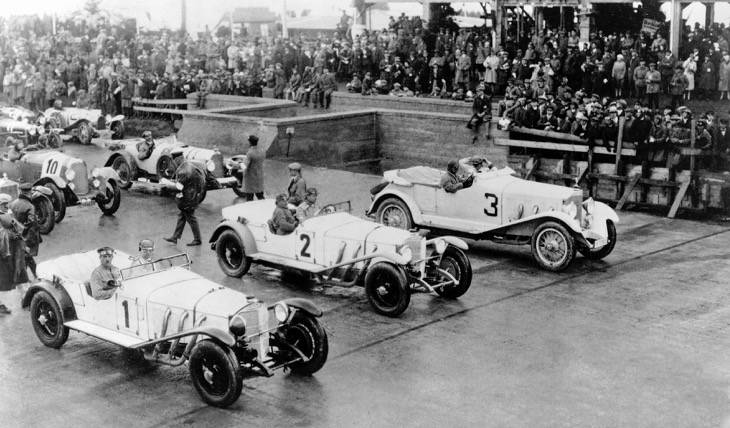 Mercedes-Benz Typ S – der erste der „Weißen Elefanten“: Debüt vor 90 Jahren mit einem Sieg auf dem Nürburgring