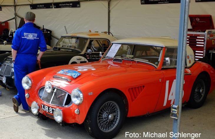 Rennatmosphäre Goodwood Revival 2017