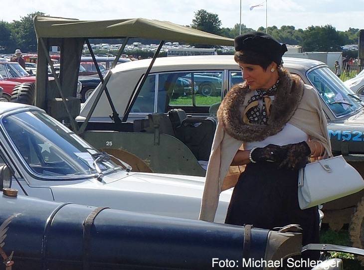 Vintage Fashion beim Goodwood Revival 2017