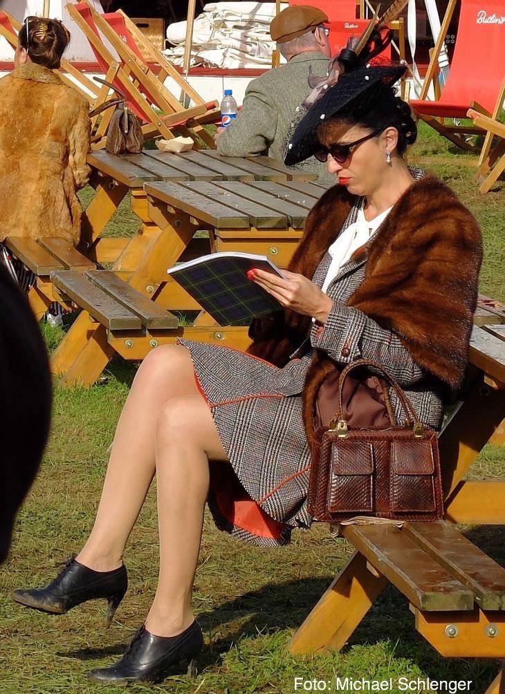 Vintage Fashion beim Goodwood Revival 2017