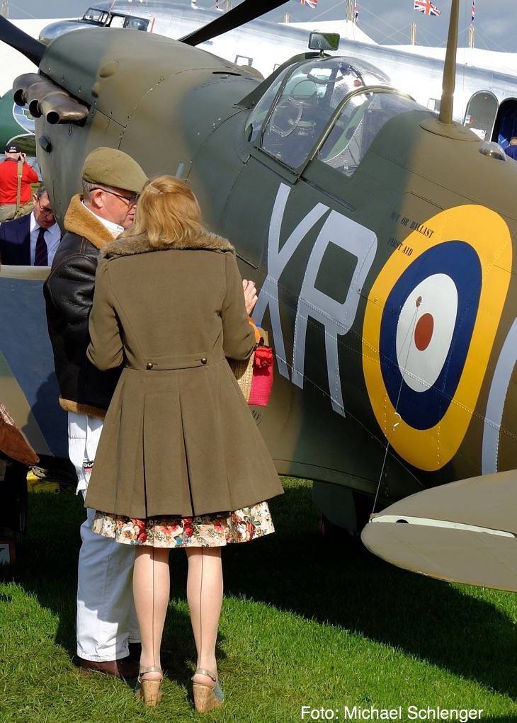 Vintage Fashion beim Goodwood Revival 2017
