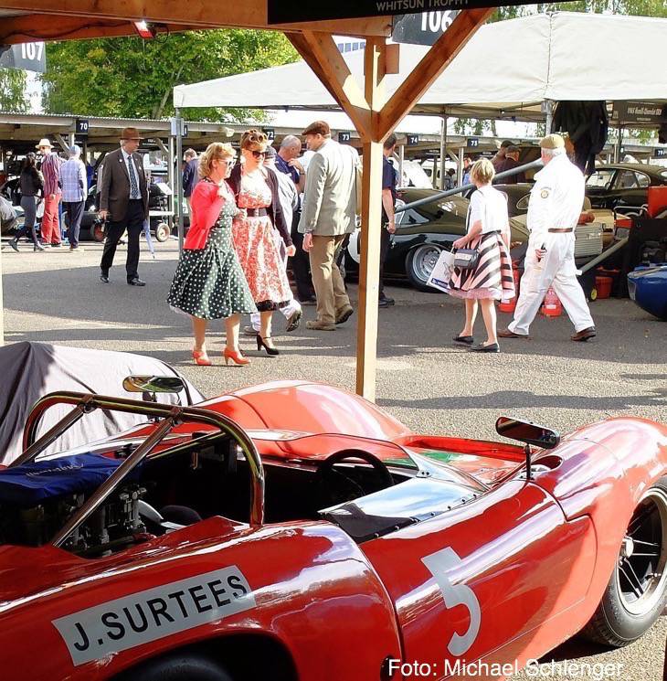 Vintage Fashion beim Goodwood Revival 2017