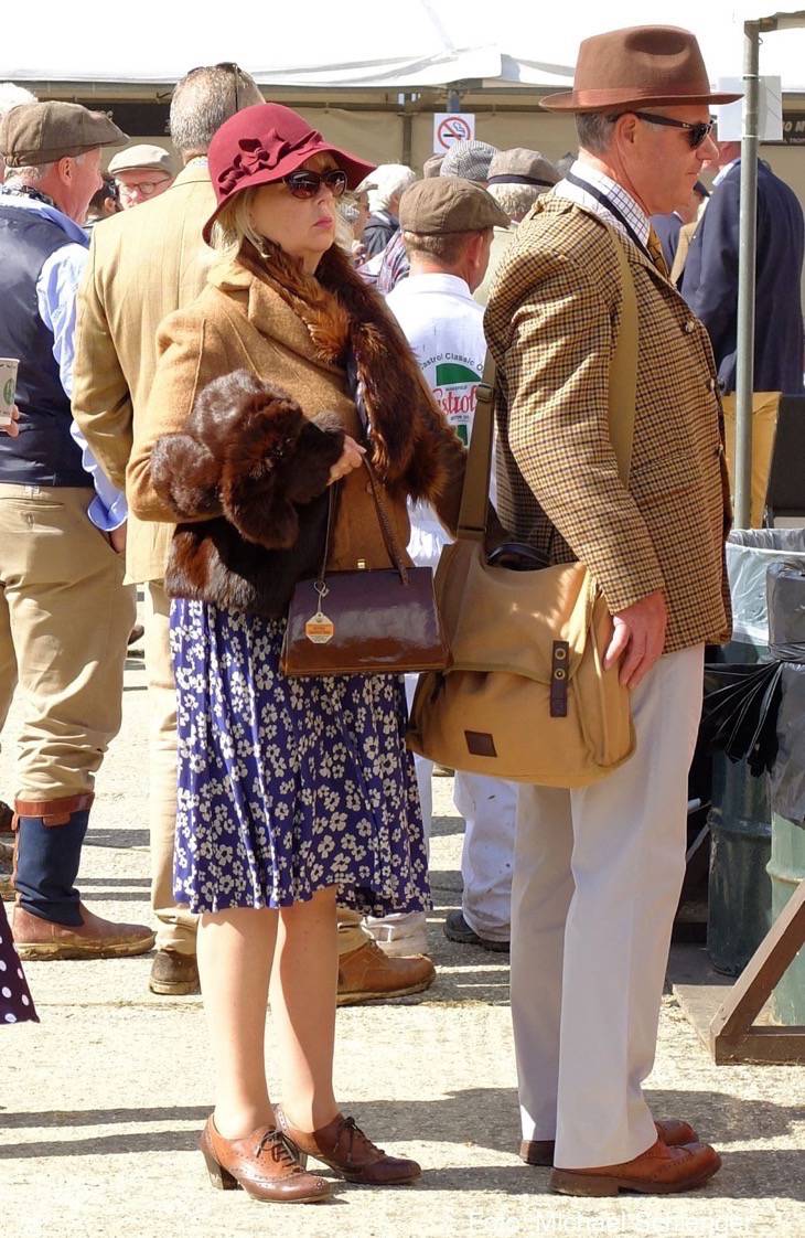 Vintage Fashion beim Goodwood Revival 2017