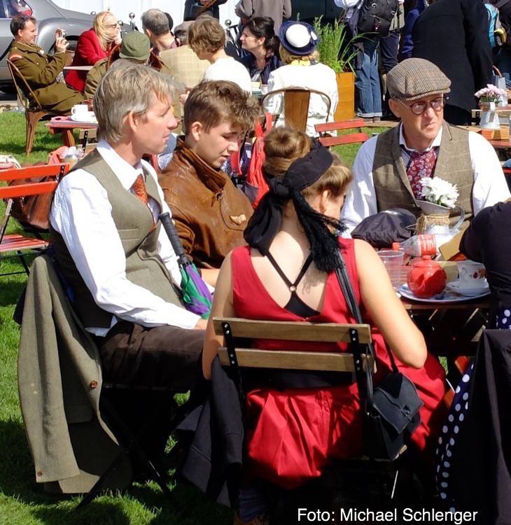 Vintage Fashion beim Goodwood Revival 2017