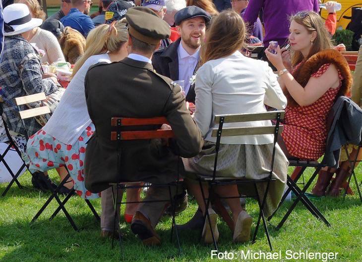 Vintage Fashion beim Goodwood Revival 2017