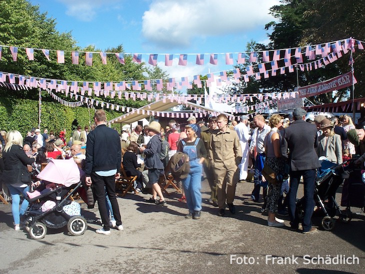 US Corner mit Countryband