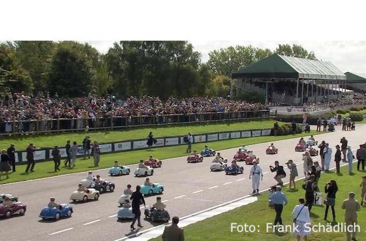 Paddelcars auf der Strecke