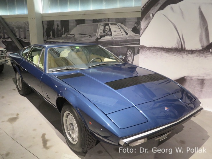 Maserati Khamsin, 1975Motor: V8-ZylinderHubraum: 4930 ccmLeistung: 330 PSGeschwindigkeit: 275 km/