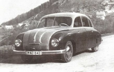 Tatra T600 mit Dieselmotor