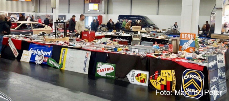 Messestand Teileverkauf