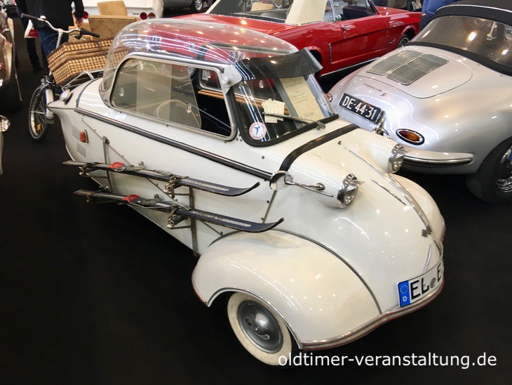 Messerschmitt mit Skier