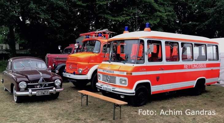 Historische Mercedes Feuerwehren