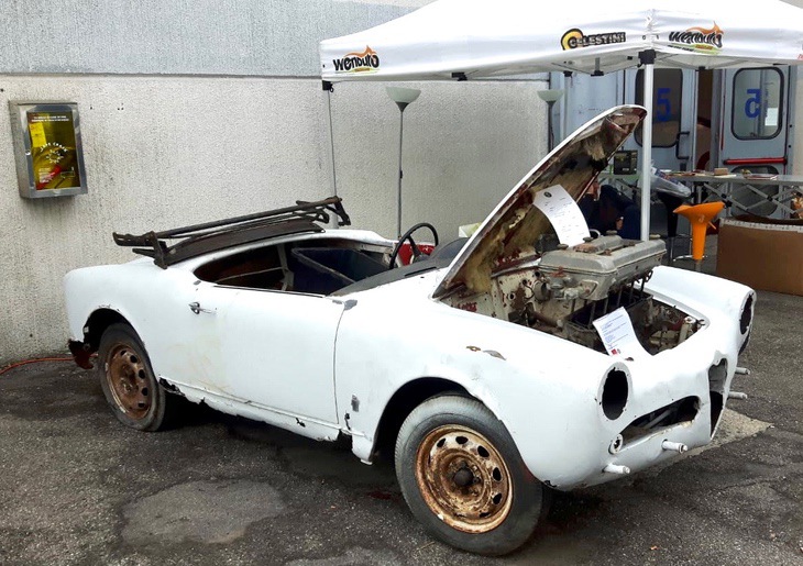 Alfa Romeo Spyder mit ehrlicher Patina Angebot 25.000 €