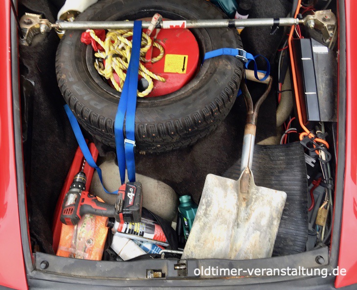 Porsche 911 Kofferraum