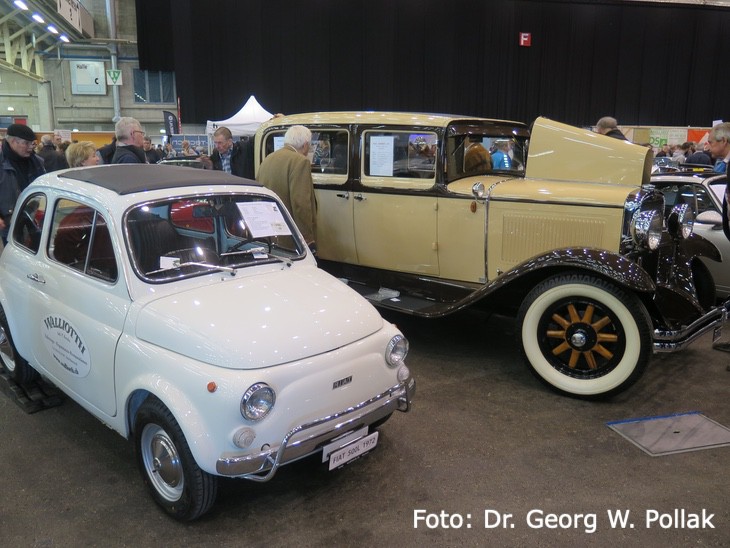 44. Oldtimer- und Teilemarkt in Fribourg, Schweiz