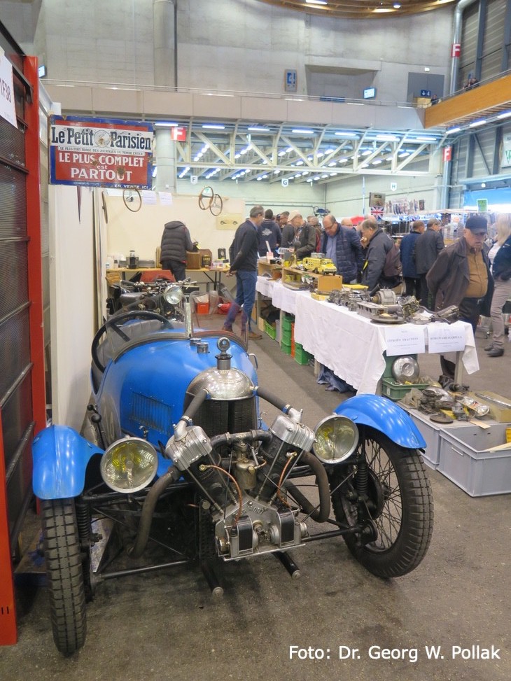 44. Oldtimer- und Teilemarkt in Fribourg, Schweiz