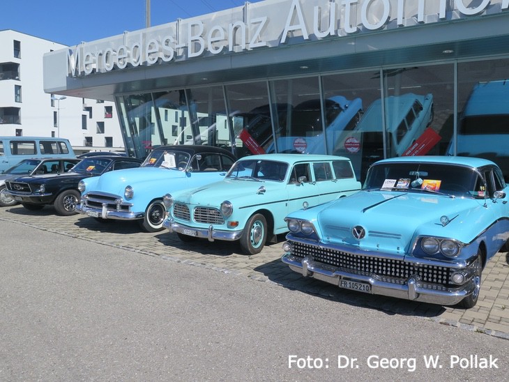 44. Oldtimer- und Teilemarkt in Fribourg, Schweiz