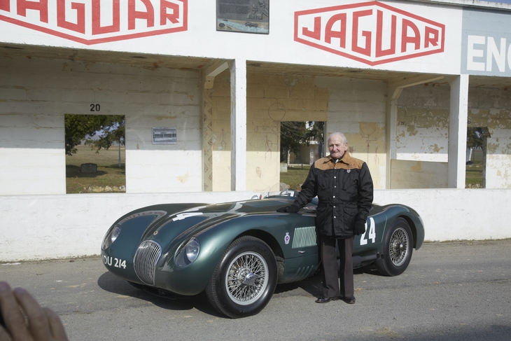 Norman Dewis Jaguar C-Type