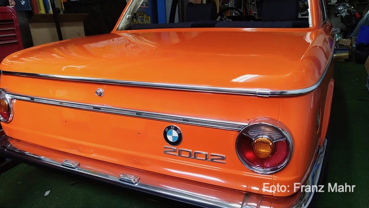 BMW 02 nach Politur