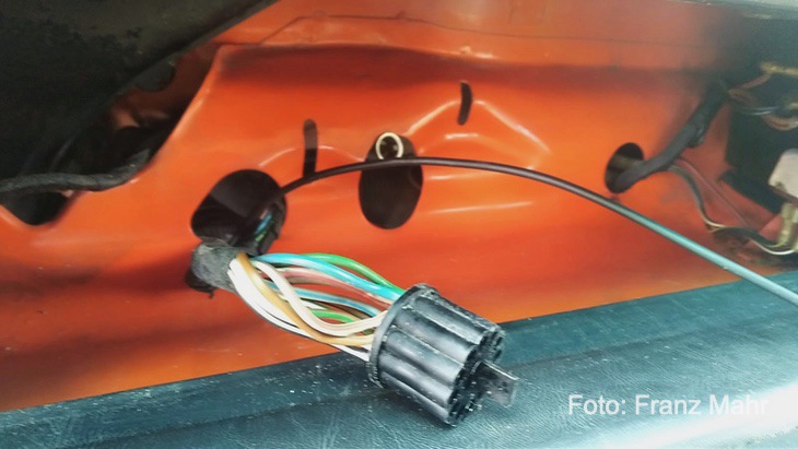 BMW 2002 ohne Tachoeinheit