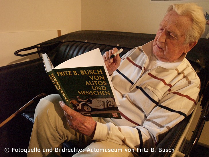 Fritz B.Busch und seine Lieblingsautos