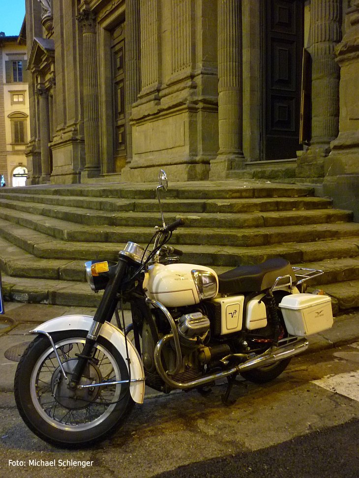 Moto Guzzi in Florenz 