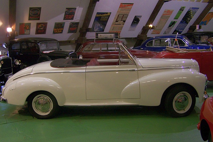 Peugeot 203 Cabrio im Automuseum von Fritz.B. Busch