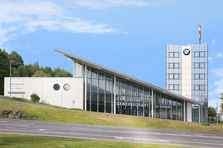ehemaliges BMW Autohaus Hagen Außenansicht
