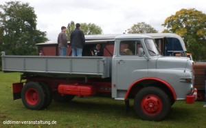 Historischer Lastwagen MAN Fronthauber