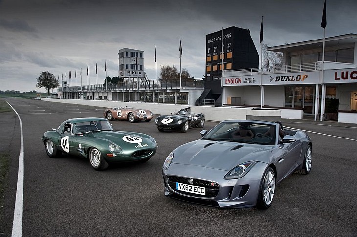 Jaguar beim Oldtimer Grand-Prix
