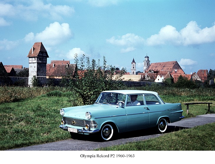Opel Rekord P2 1960-1963