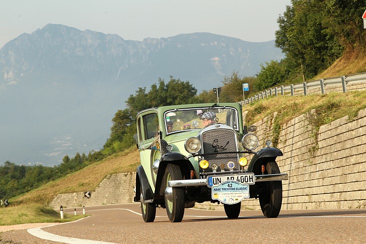 Opel während der Trentino-Classic